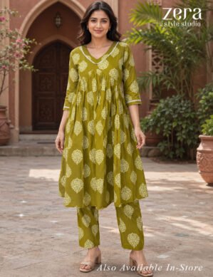 Printed Cotton Co-ord Set